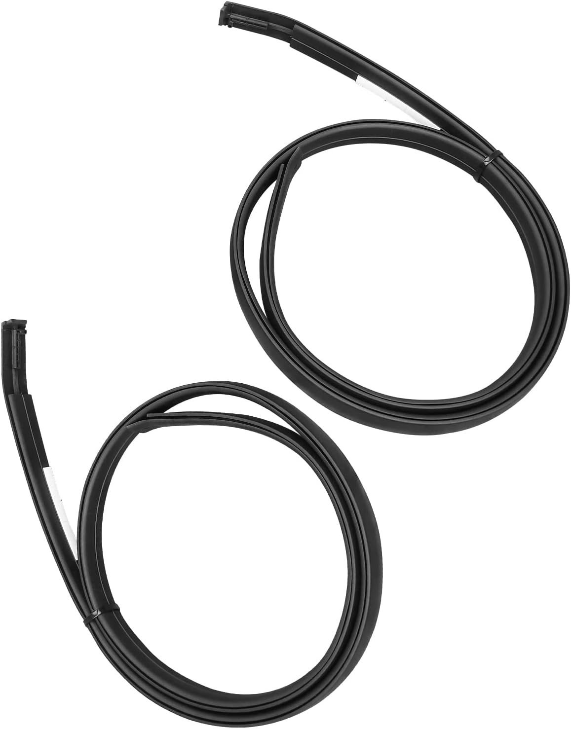 2Pcs Roof Drip Molding Weather Stripping For Toyota Tundra - Foto 8