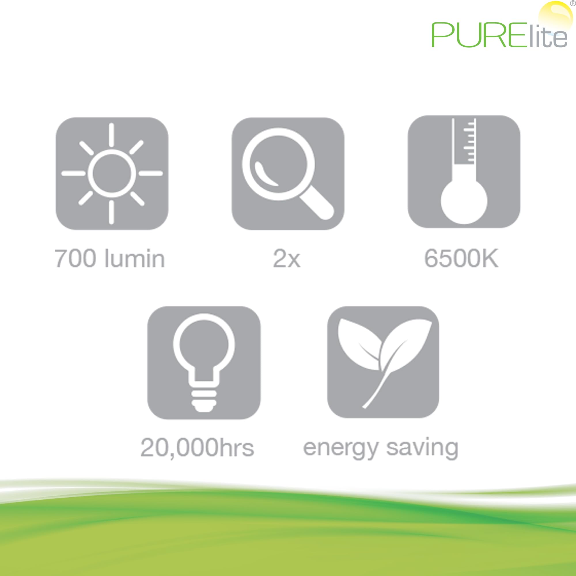 PURElite Lampe, weiß, Einheitsgröße