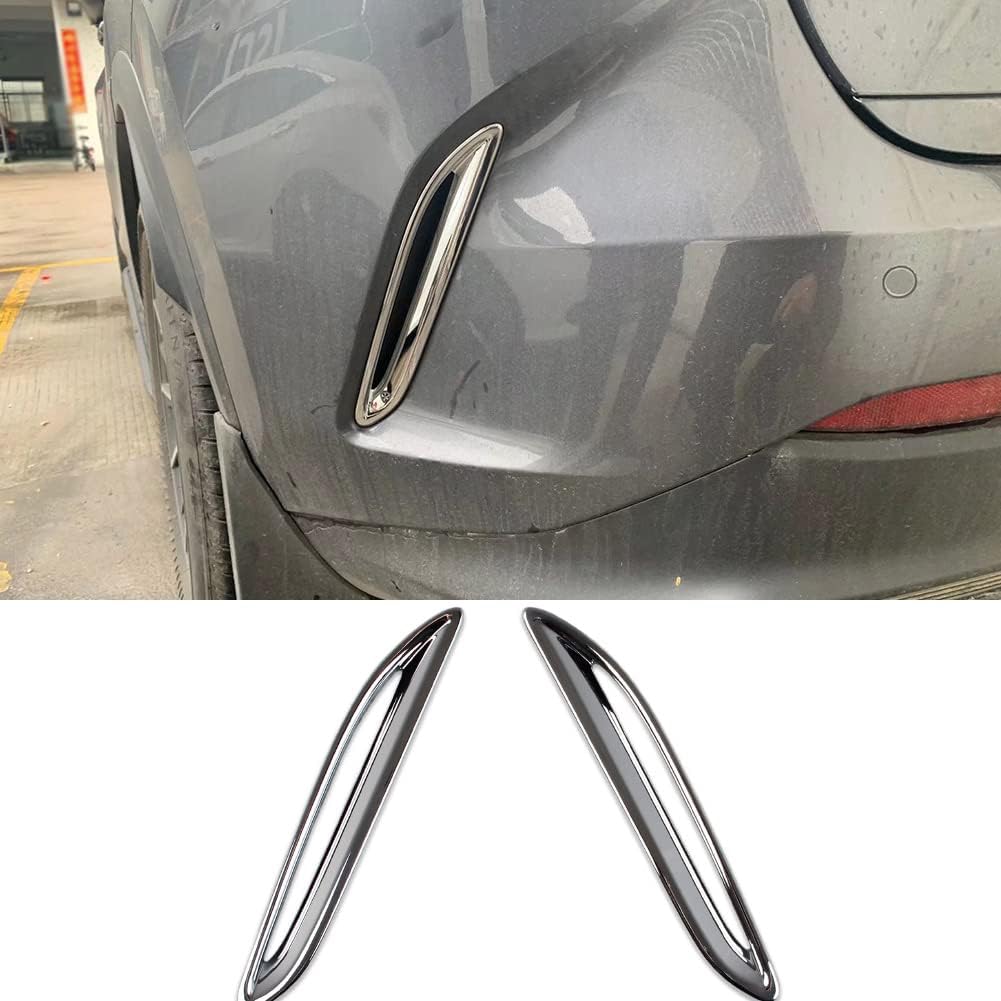 Beautost for Lexus NX 250/350/350 F Sport/350h/450h+/450h+ F Sport 2022 2023 2024 2025 2026 Rear Fender Vent Air Outlet Bezel Modling Cover Trim Chrome