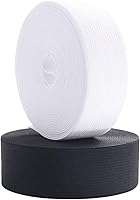 Vista 2 de Bandas elásticas para coser, banda elástica de tela elástica de 1 pulgada de ancho, carrete elástico para tejer, carrete elástico de 10 yardas