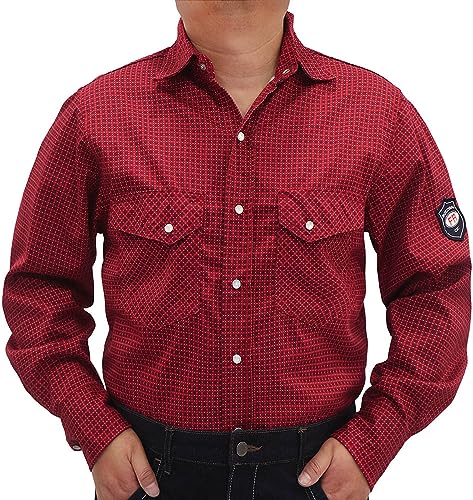 BOCOMAL Printed Plaid FR Shirt