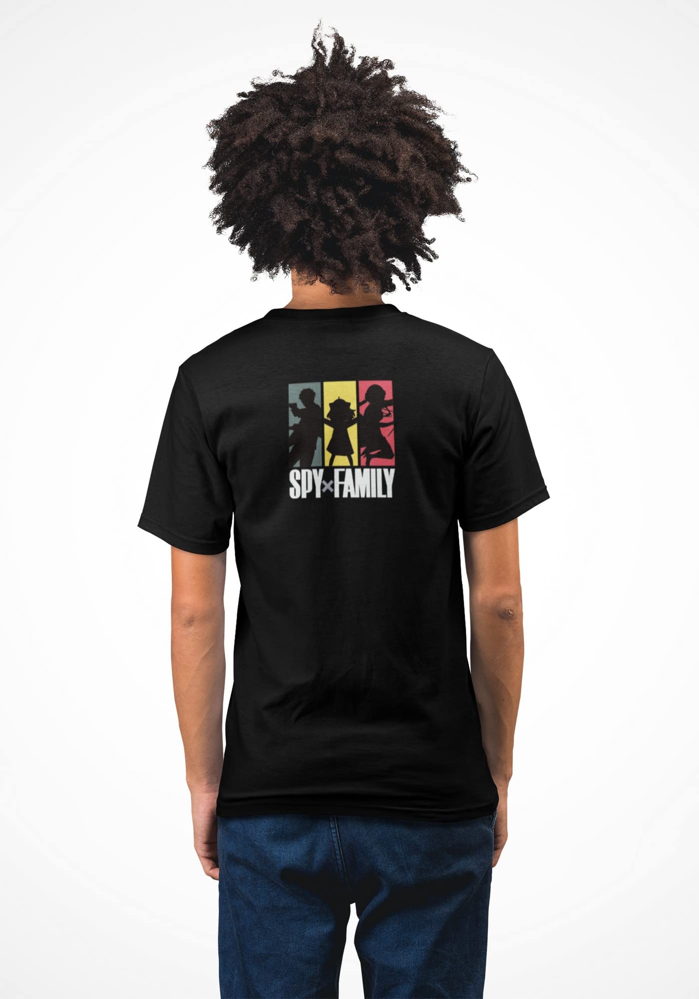 Spy X Family - Forger Family Eyes Frame Men's T-Shirt Multicolor