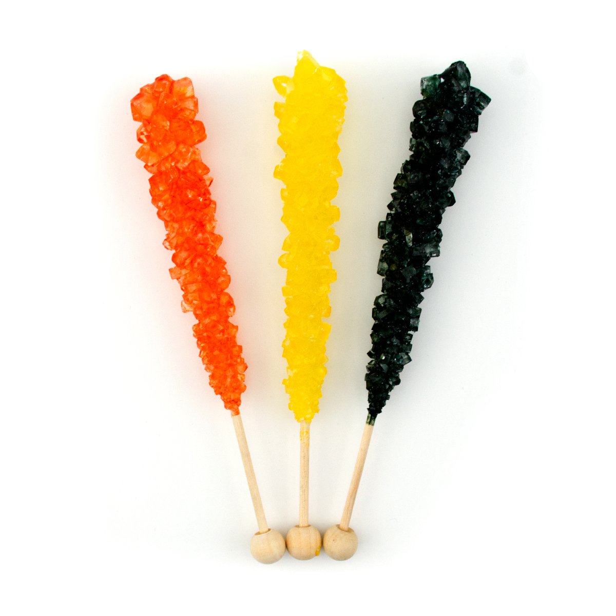 Boone's Mill | Holiday Themed Rock Crystal Candy Sticks | Halloween | 36 Count