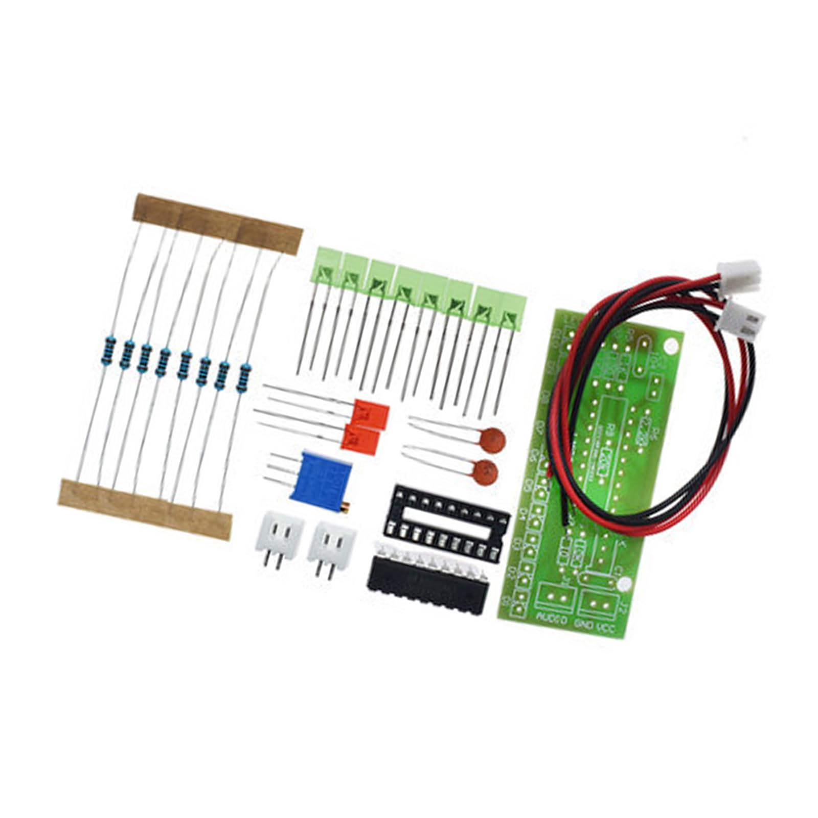 Sound Levels Indicators DIYer Electronics Set With 10 LED Display For Easy Sound Signals Soldering Assembly