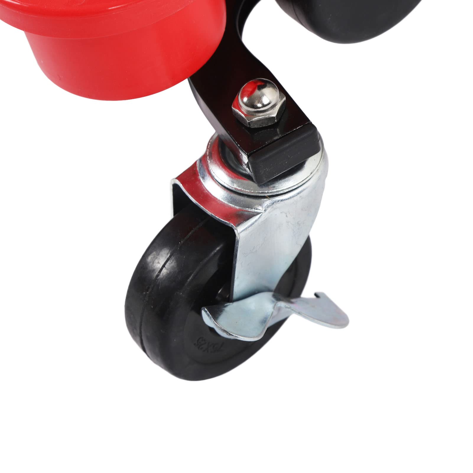 Acouto Taburete con Ruedas para Mecánicos con Ruedas Silenciosas y Almacenamiento Grande - Móvil para Detalles de Automóviles y Taburete con para Mecánicos con para Detalles de Automóviles Mechan