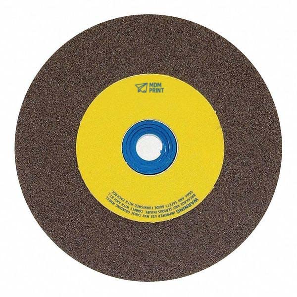 Grinding Wheel, T1, 10x1x1-1/4, AO, Brown