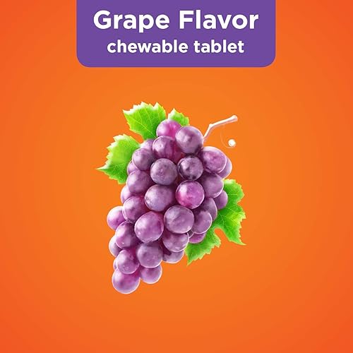 Vista 25 de Yaxa Basic Care Tabletas masticables de ibuprofeno para niños, 100 mg, analgésico y reductor de fiebre, sabor naranja, para dolores, dolor