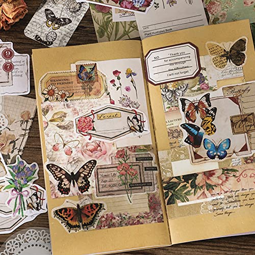 260 Pcs Scrapbook Paper Supplies Pack Journaling Scrapbooking Supplies Kit Aesthetic Decorative Craft Paper For Bullet Planner Junk Journal Calendars Diy Art Craft Cottagecore Supplies #TOP3