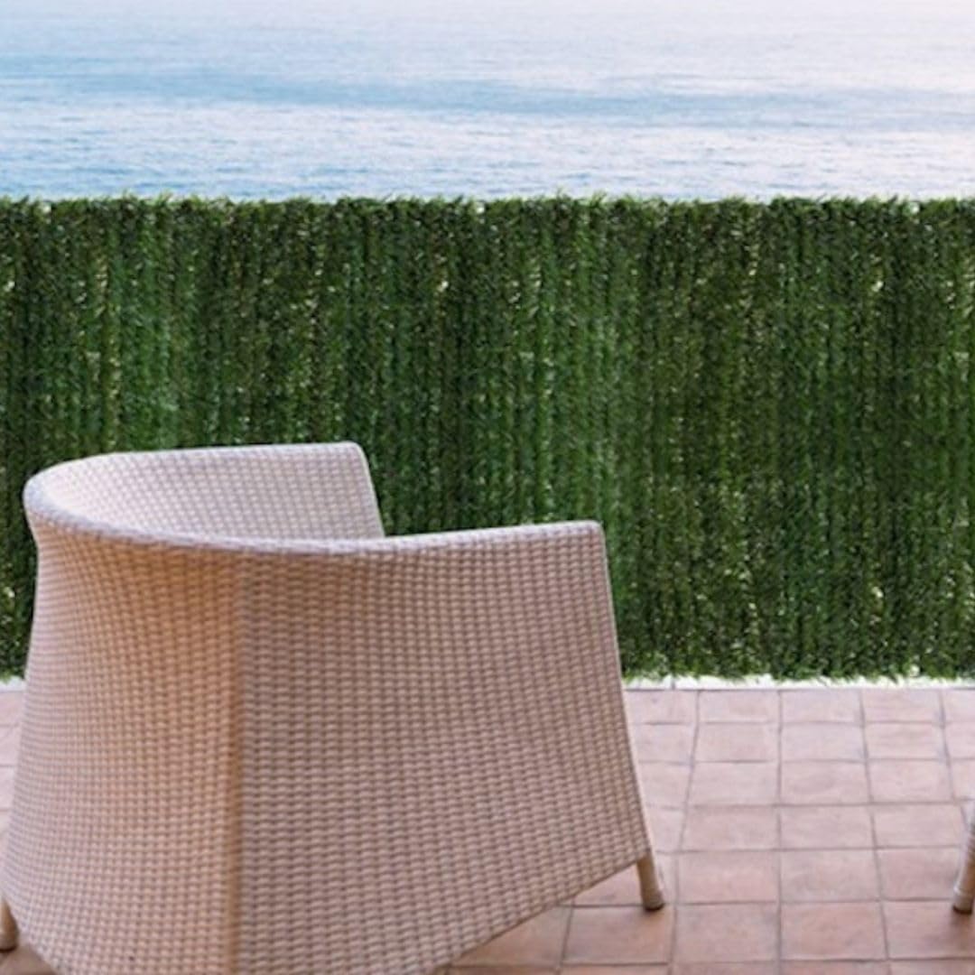 COMERCIAL CANDELA FELPUDOS Y ALFOMBRAS Seto Artificial Sintético, Cerramiento Para Jardín, 1 Unidad de 2X3 Metros