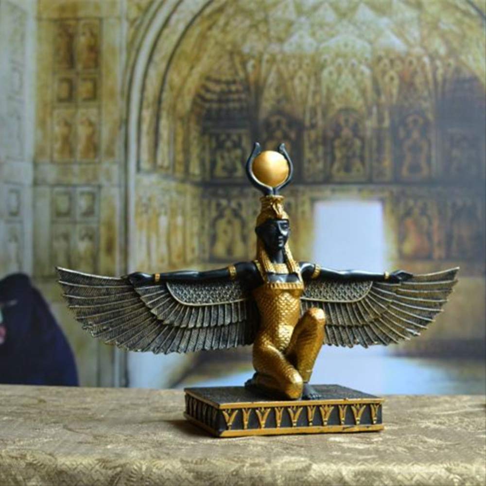 Amazon.co.jp: 古代エジプトの神イシスの女神の目の像置物プレゼント