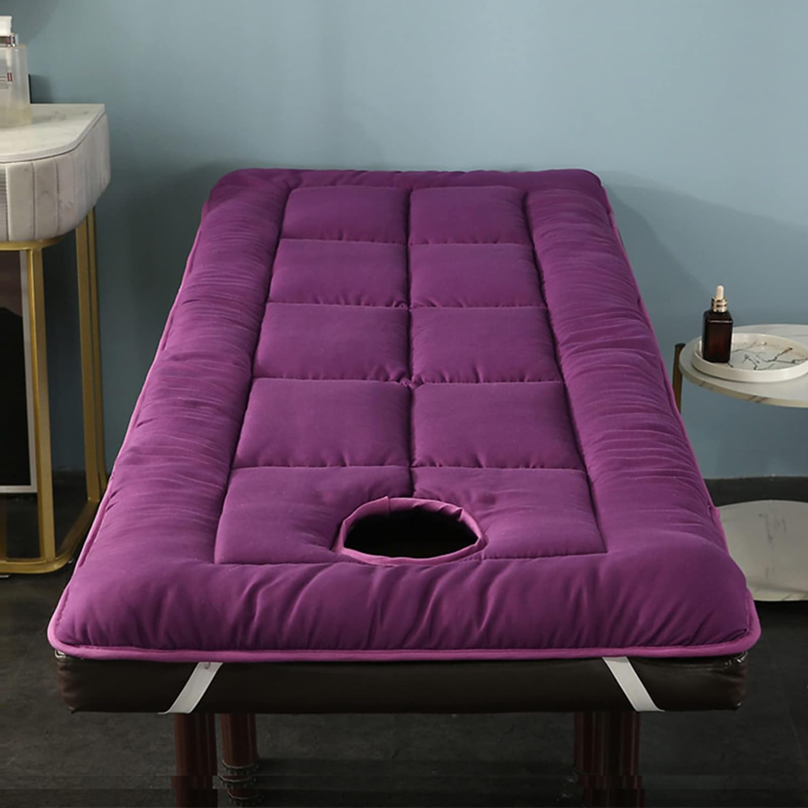 Surmatelas table de massage pour soulager le corps durant les soins de beauté