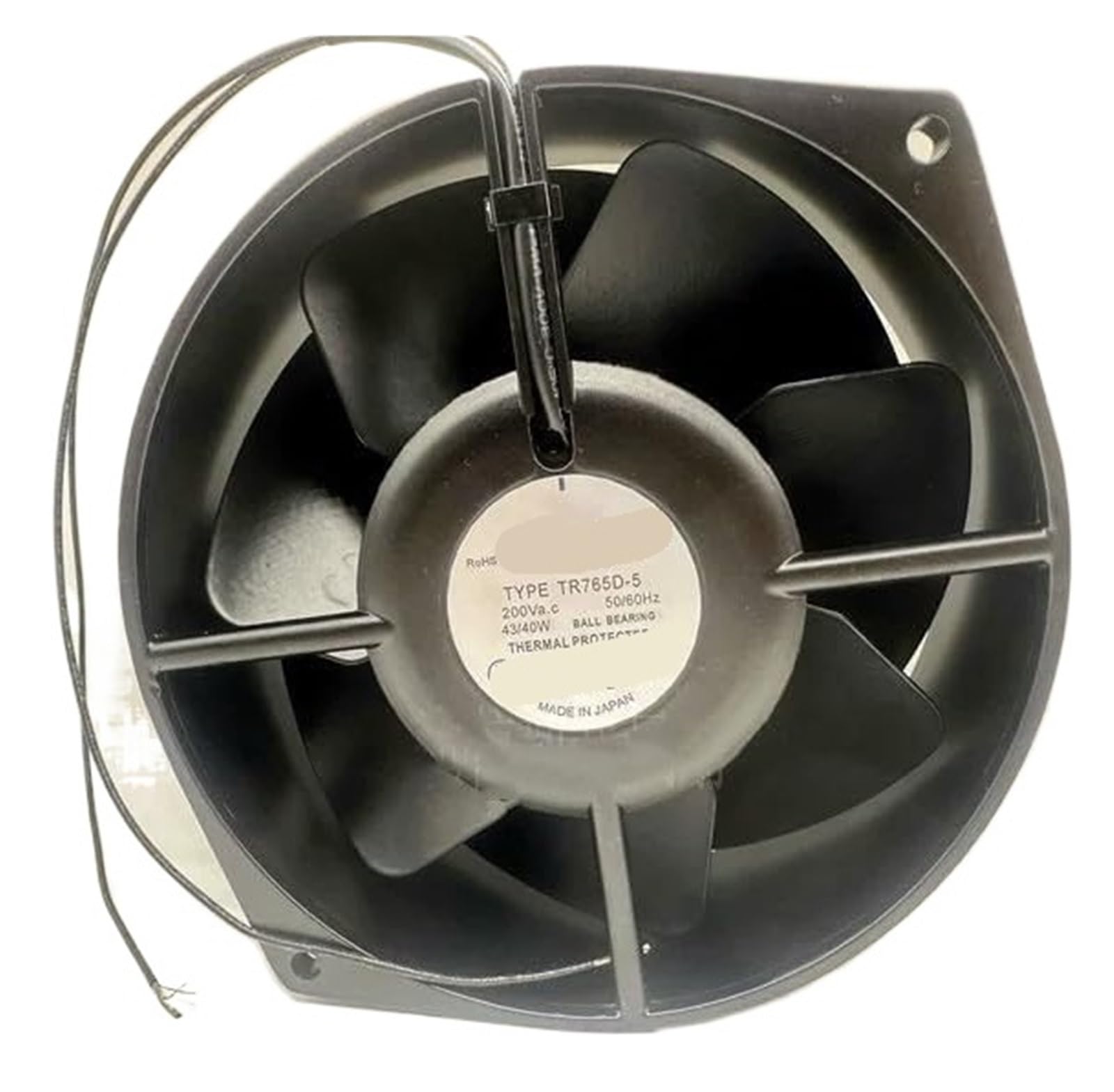 ZBWZXBDJ Fan TR765D-5 AC200V 43/40W cooling fan 15055 2 wire