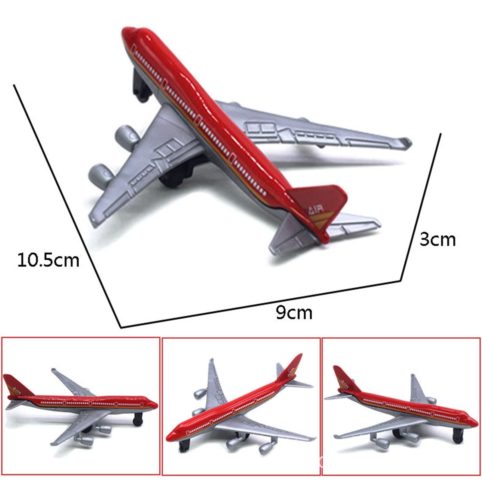 Amazon | Generic 1:64スケールの金属合金製戦闘機模型飛行機6点セット