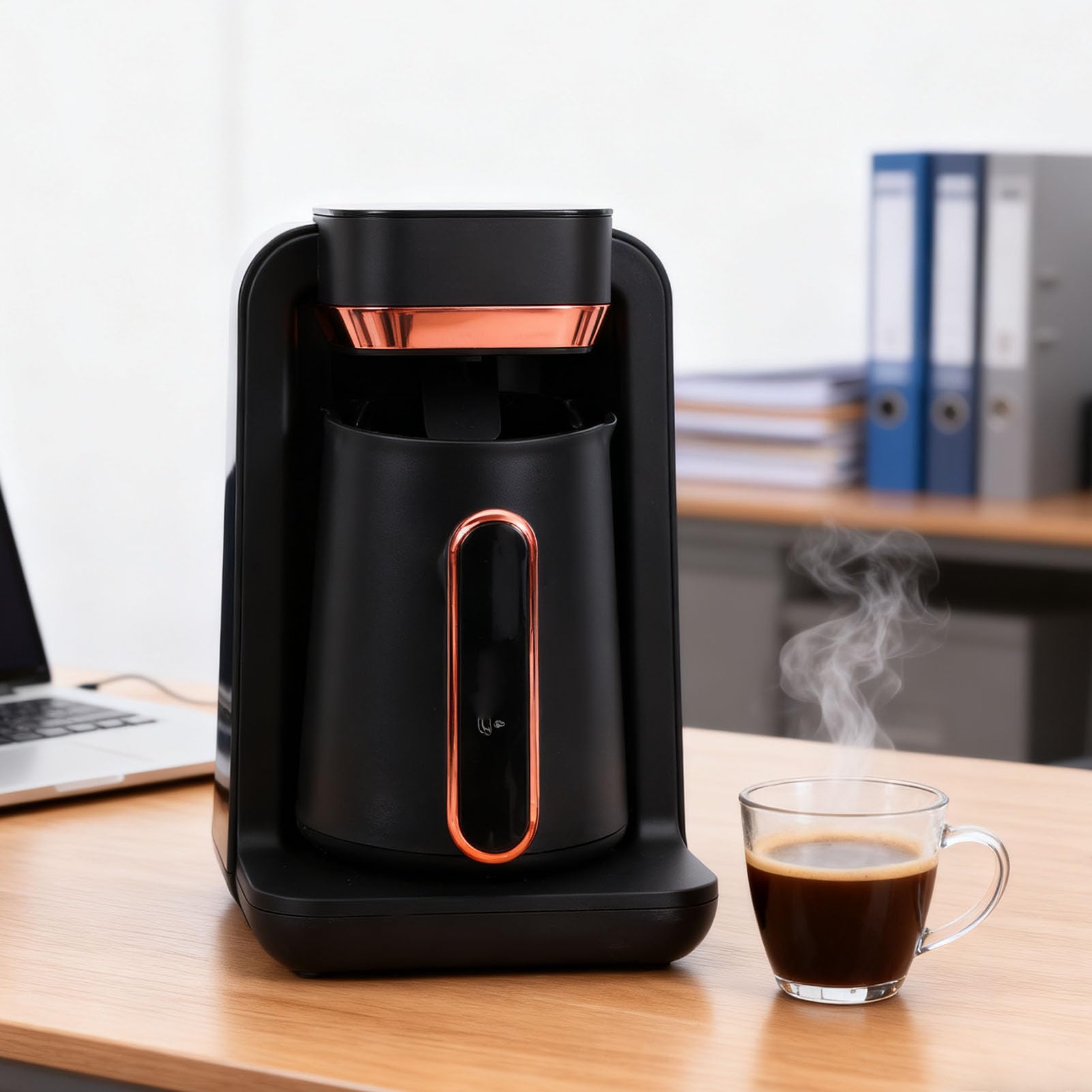 Buachois turca 500 W, máquina de té eléctrica portátil de 1 a 5 tazas