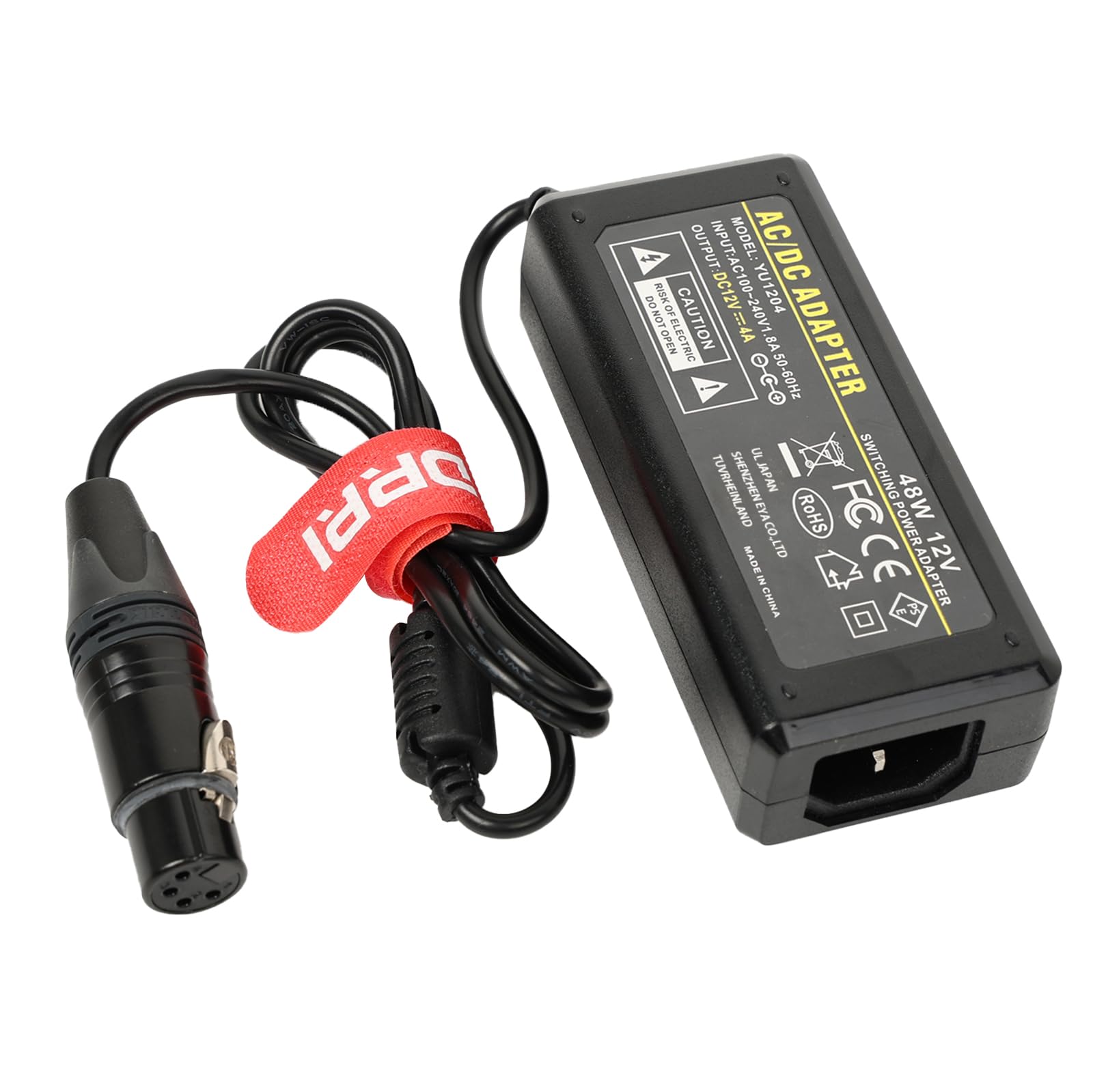 Zasilacz 12V 4A z oryginalnym żeńskim XLR 4Pin do Sony FS7 FS5 / PANASONIC HPX 370 (12V 4A)