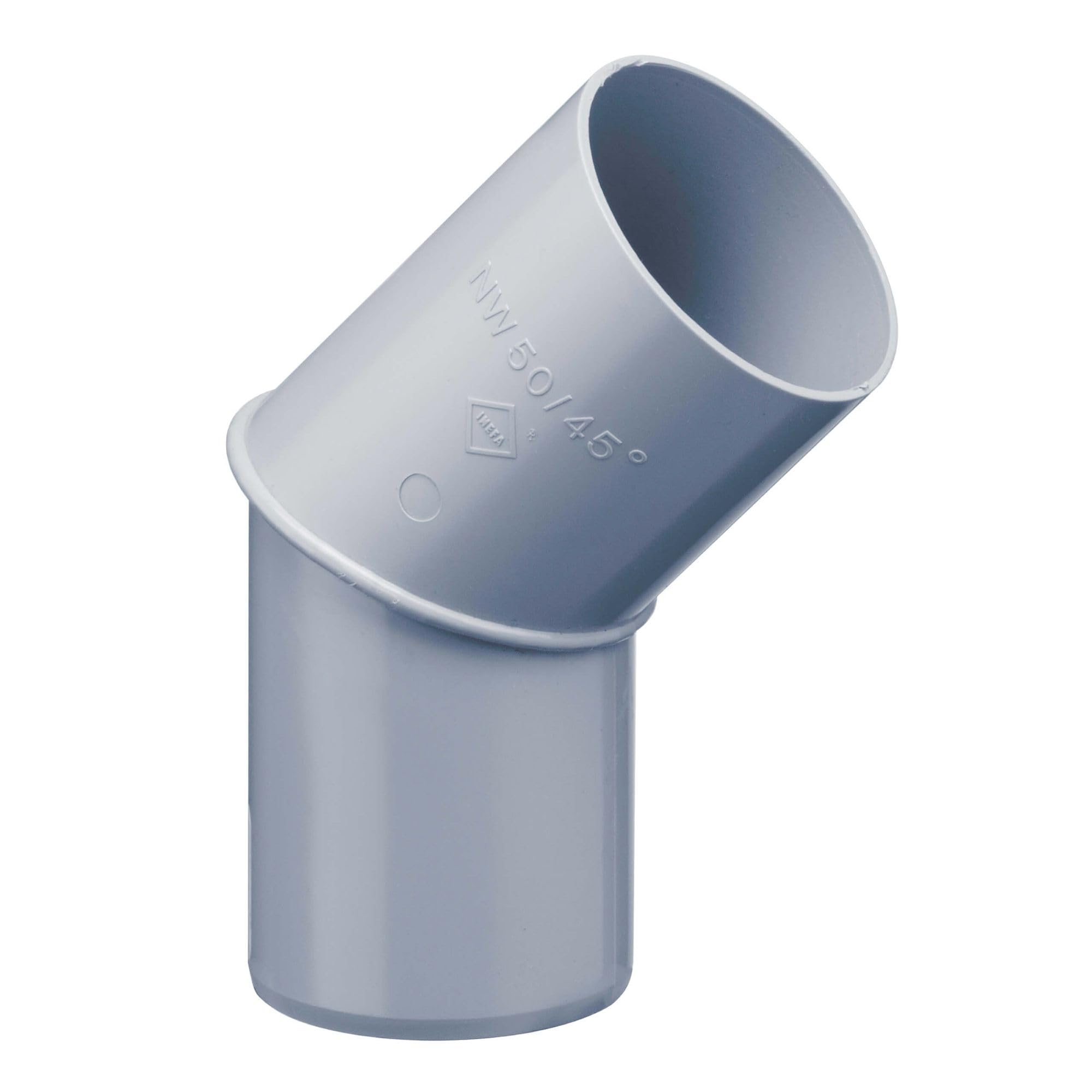 INEFA Downspout Elbow 45 Degrees 100mm (4 inch) Grey โ PVC downspout Elbow for the rain Gutter on the Garden shed as a Precisely Fitting Accessory for roof Drainage