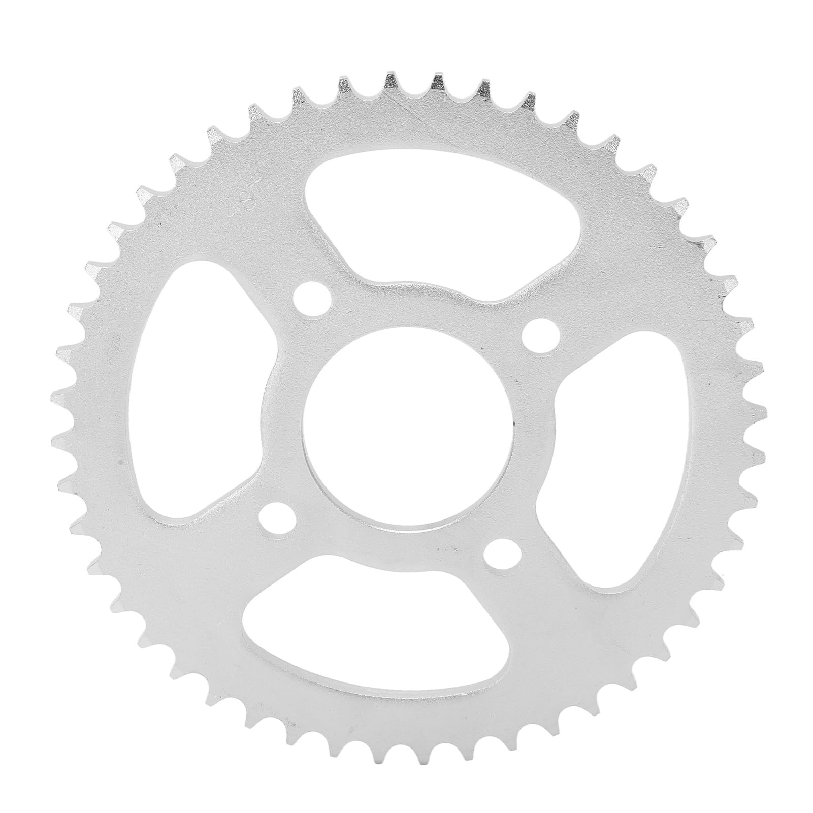 Pignon de Chaîne Arrière 48T 428, Pignon de Remplacement de Moto en Acier avec Ouverture Intérieure de 58 Mm, pour Motos Légères ATV Karting DIY