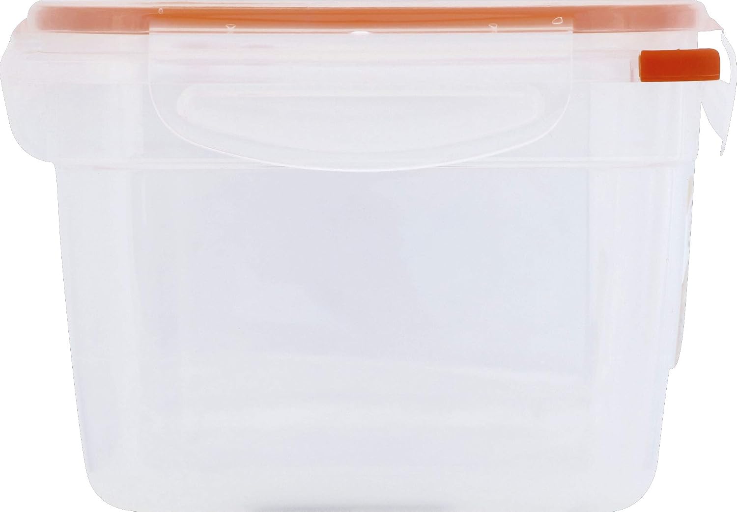 STERILITE 12.0 Cup Rectangle Ultra-Seal Food Storage Container, 6.63", Orange
