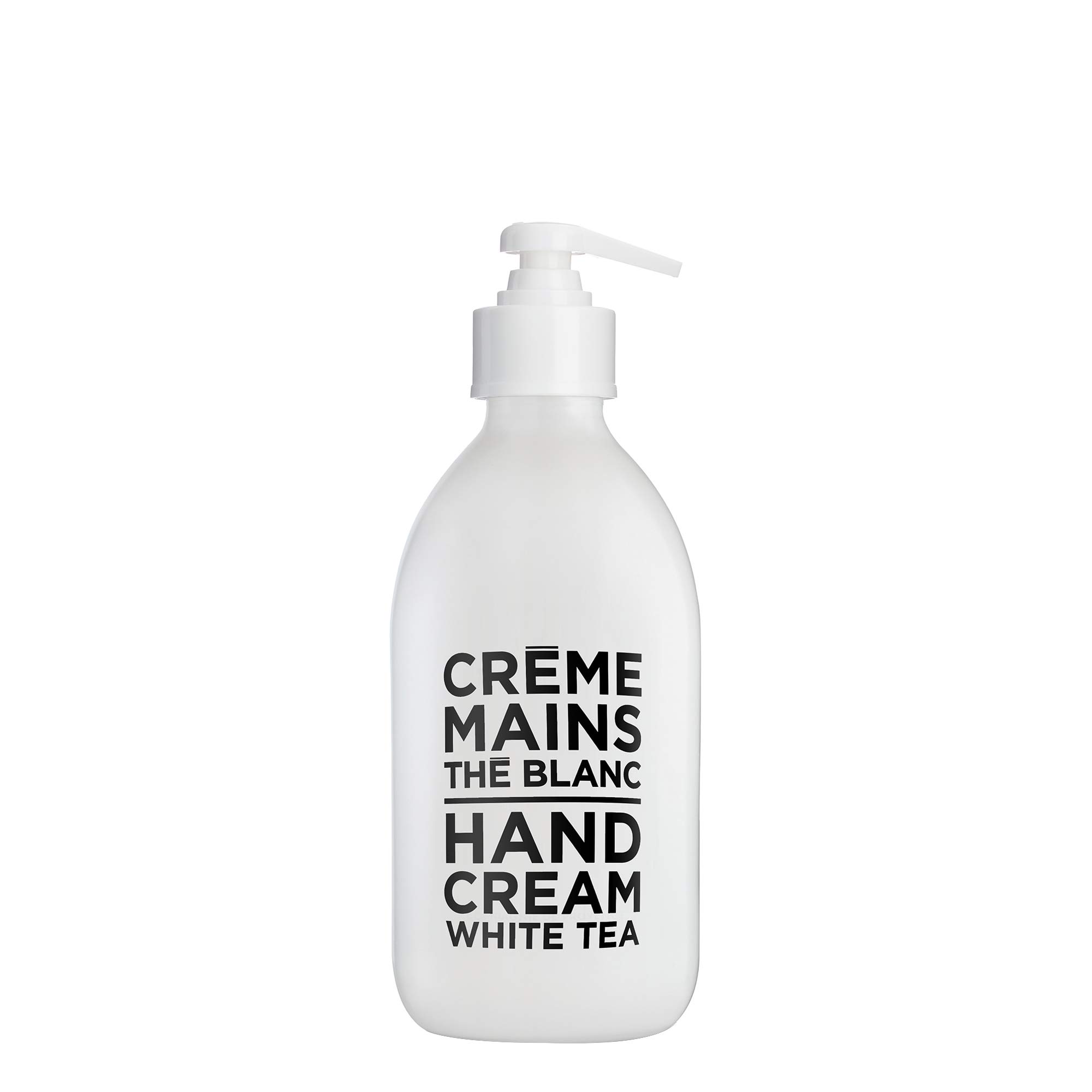 Compagnie de Provence Luxury Hand Cream - White Tea - 10 Fl Oz Glass Pump Bottle