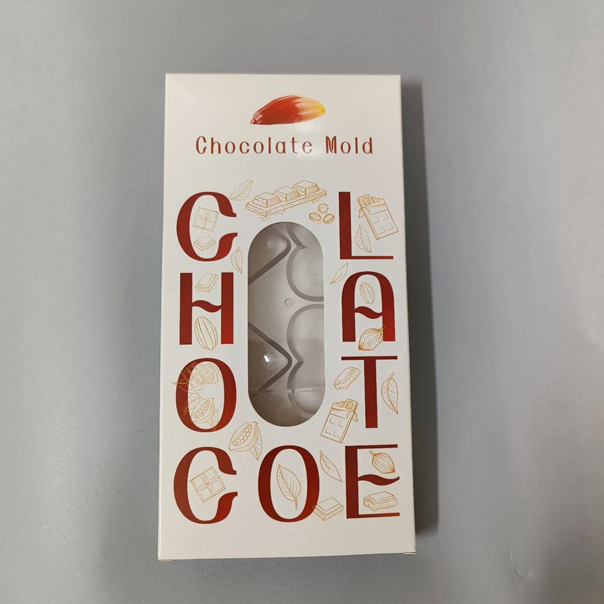 TUKE Molde de policarbonato para chocolate de alta calidad para hacer chocolate, moldes para hornear, reutilizable, antiadherente, alternativa de silicona de grado alimenticio, ideal para uso