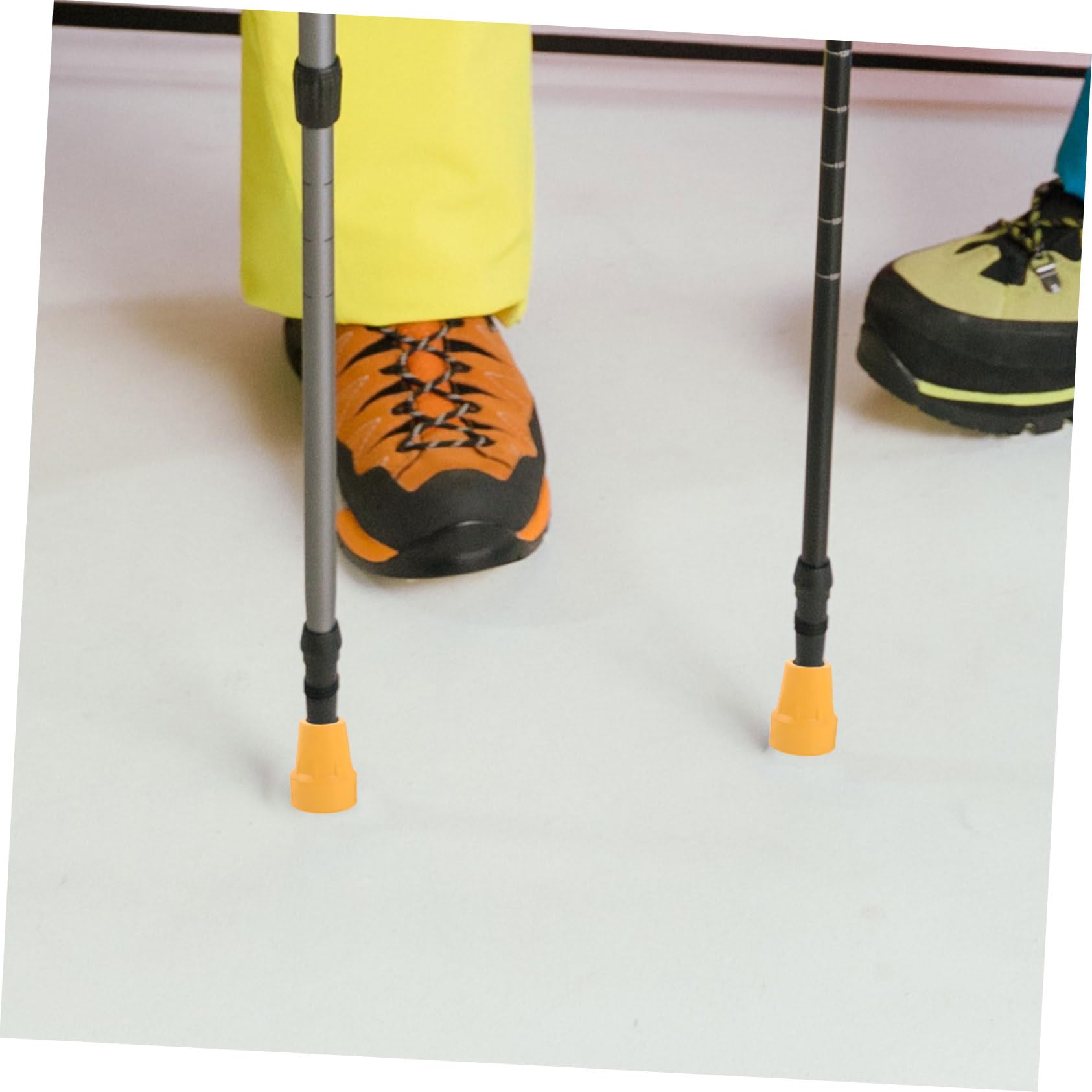 CALLARON 5 Ensembles Pointes De Canne En Caoutchouc Pied Caoutchoucs Marcher Non Pointe Antidérapante Des Bâtons De Marche Conseils De De Marche Yellow 4 Pièces * 5