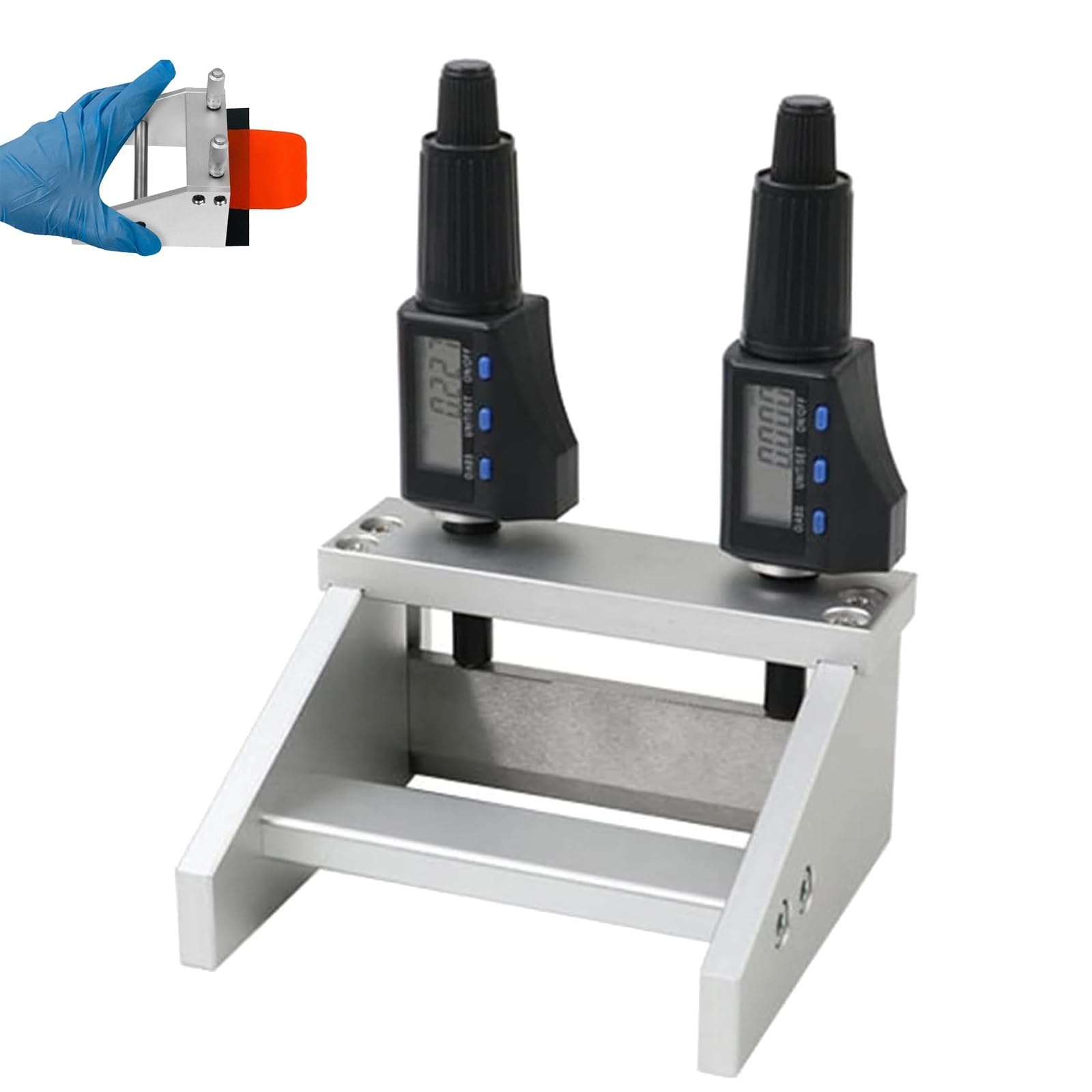 Applicatore di film regolabile, Dispositivo di preparazione del film bagnato con micrometro digitale, Macchina di rivestimento della lama del medico di laboratorio, Larghezza di rivestimento 100/150