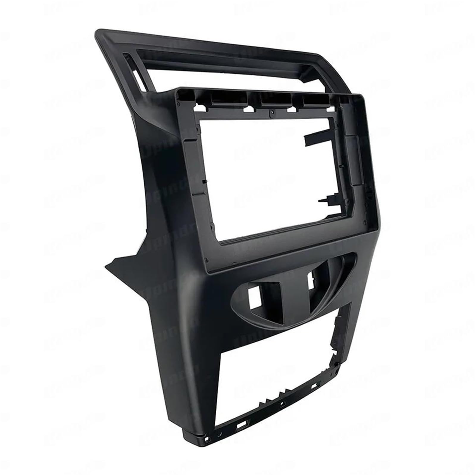 pour C4 2012+ Kit De Finitions : Cadre De Tableau De Bord en Plastique ABS Et PC 10,1 Pouces 2 DIN avec Radio