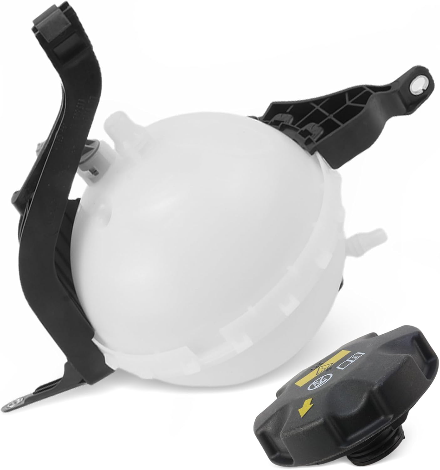 Bomunik Coolant Recovery Overflow Reservoir Tank with Cap & Bracket for BMW 5 Series