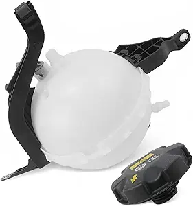 Bomunik Coolant Recovery Overflow Reservoir Tank with Cap & Bracket for BMW 5 Series