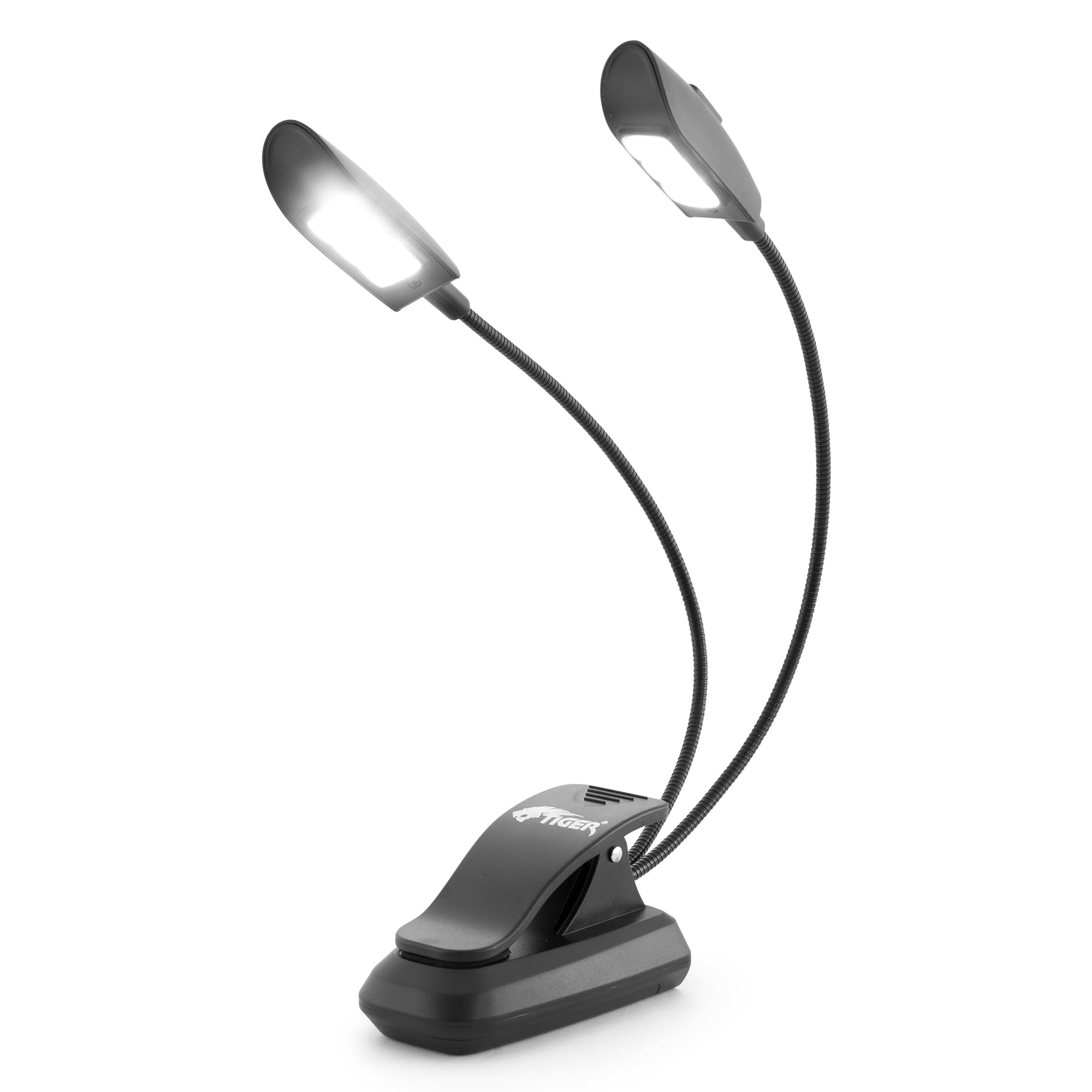Tiger MSL35-6RC Dual-Head Clip-On Music Stand Light
