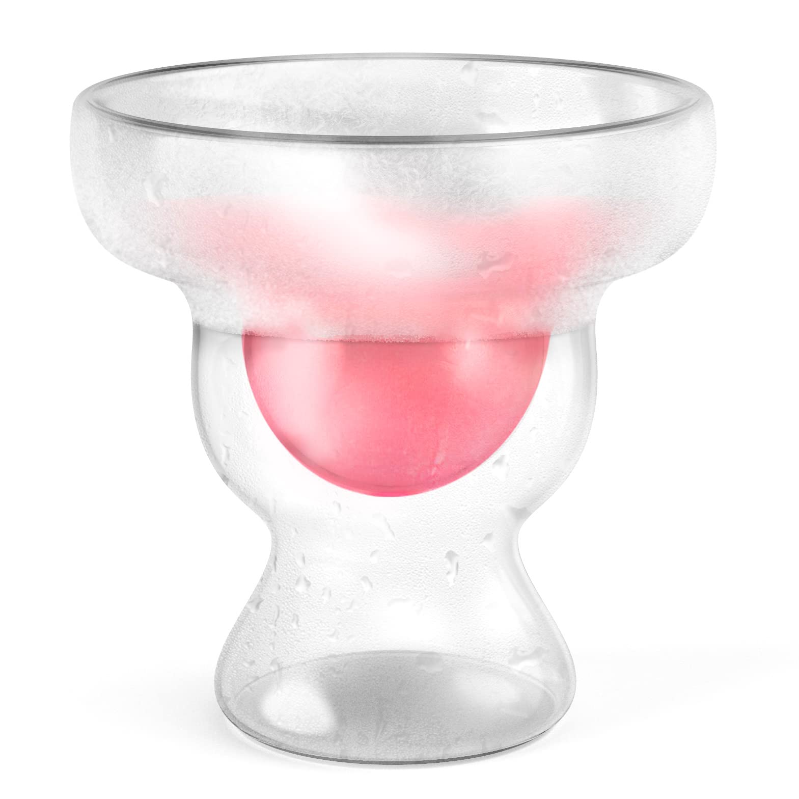 Coffret cadeau pour Noël et anniversaire avec verre à cocktail double paroi isolé