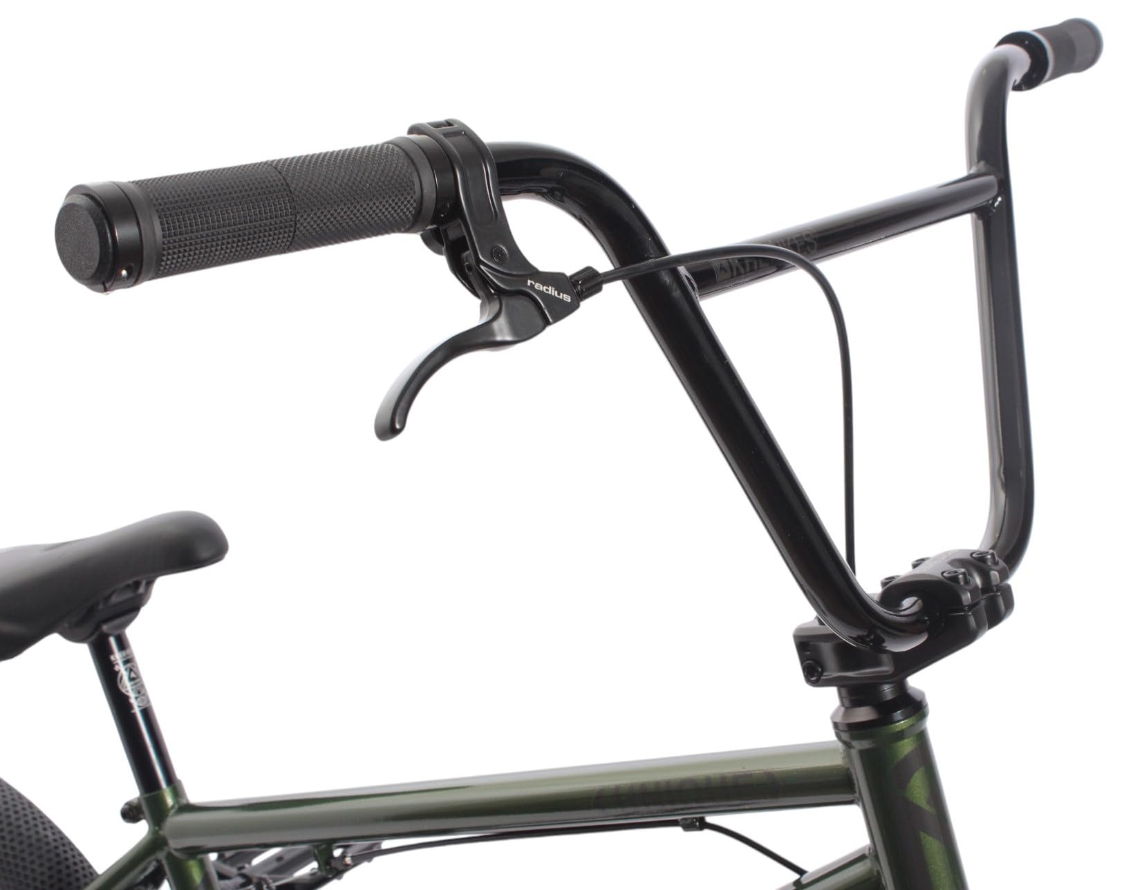 KHE Unique PRO 20 pollici BMX 10,2 kg - 100% CrMo Telaio Butted - 48 Spline Cava - MID BB - Cerchi a doppia camera - Grindguard - Street BMX Pro