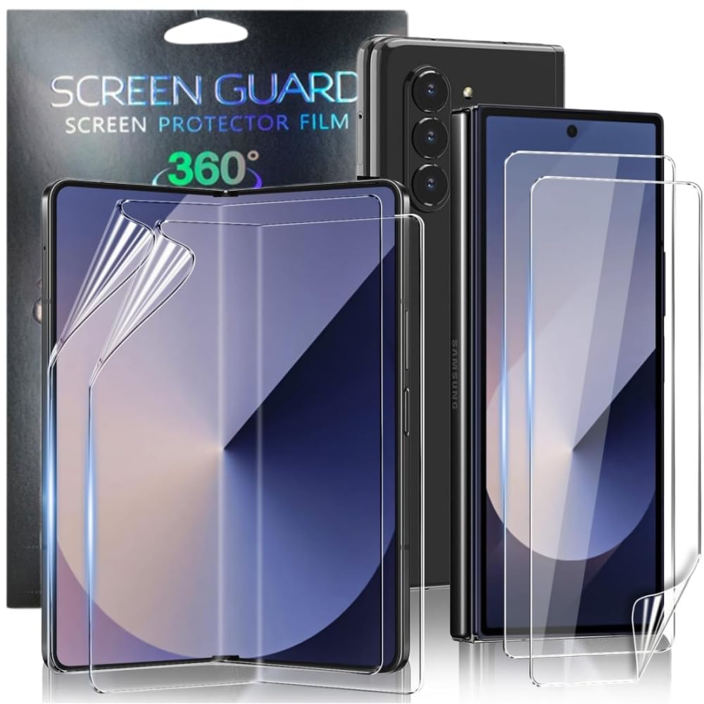 Amazon | 【4枚セット】For Galaxy Z Fold6 5G フィルム 柔軟性TPU制