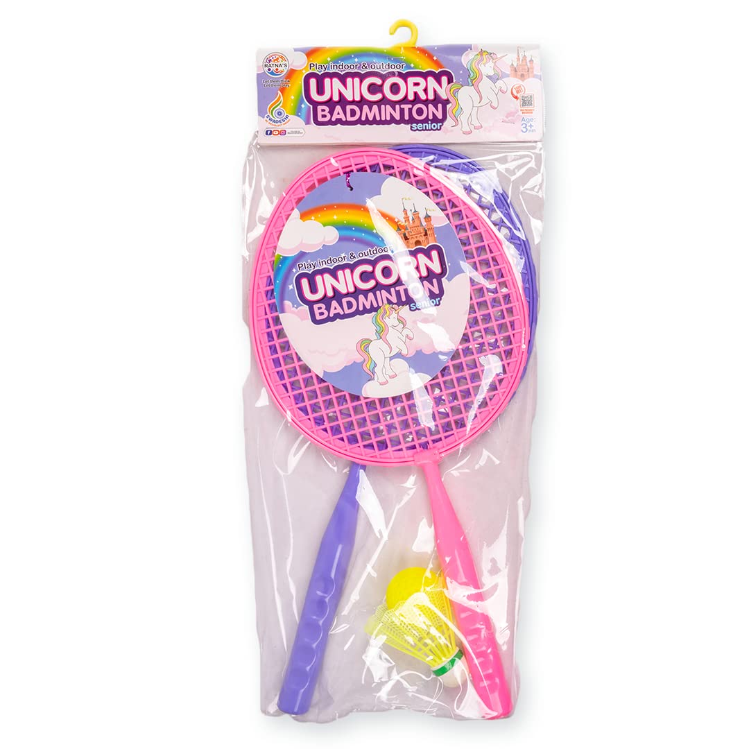 See full amazon price history chart for RATNAS Ratnas Unicorn Plastic Badminton Senior Racket 43 Cm Indoor & Outdoor Game With 2 Rackets, 1 Shuttlecock & 1 Ball, Multicolor RATNAS Ratnas Unicorn Plastic Badminton Senior Racket 43 Cm Indoor & Outdoor Game With 2 Rackets, 1 Shuttlecock & 1 Ball, Multicolor (B09SWZW5C4) Amazon Price History, Amazon Price Tracker