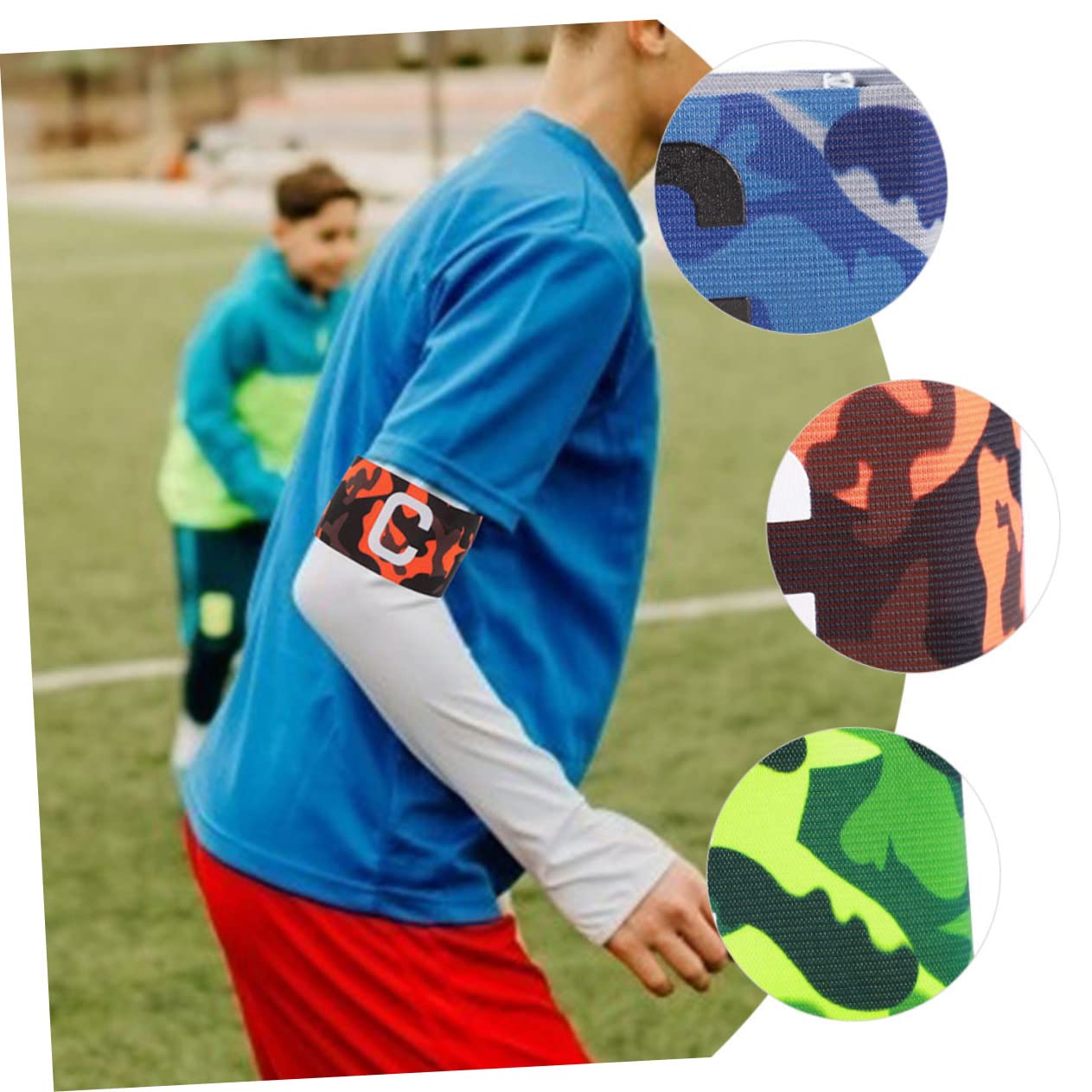 Kisangel Fasce Braccio Regolabili in Nylon per Corsa Armbands per attività Sicurezza Notturna Comfort Allenamento