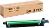 QUNINE Compatible DR-512K A2XN0RD DR-512C A2XN0TD Drum Unit for Konica Minolta Bizhub C224 C224e C284 C284e C364 C364e C454 C454e C554 C554e Printer, High Yield 80,000P Black