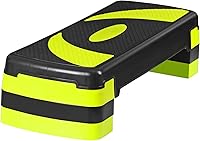 Vista 11 de Smartxchoices Plataforma escalonada de entrenamiento aeróbico de 30 pulgadas con elevadores ajustables de 4 a 6 a 8 pulgadas, entrenamiento