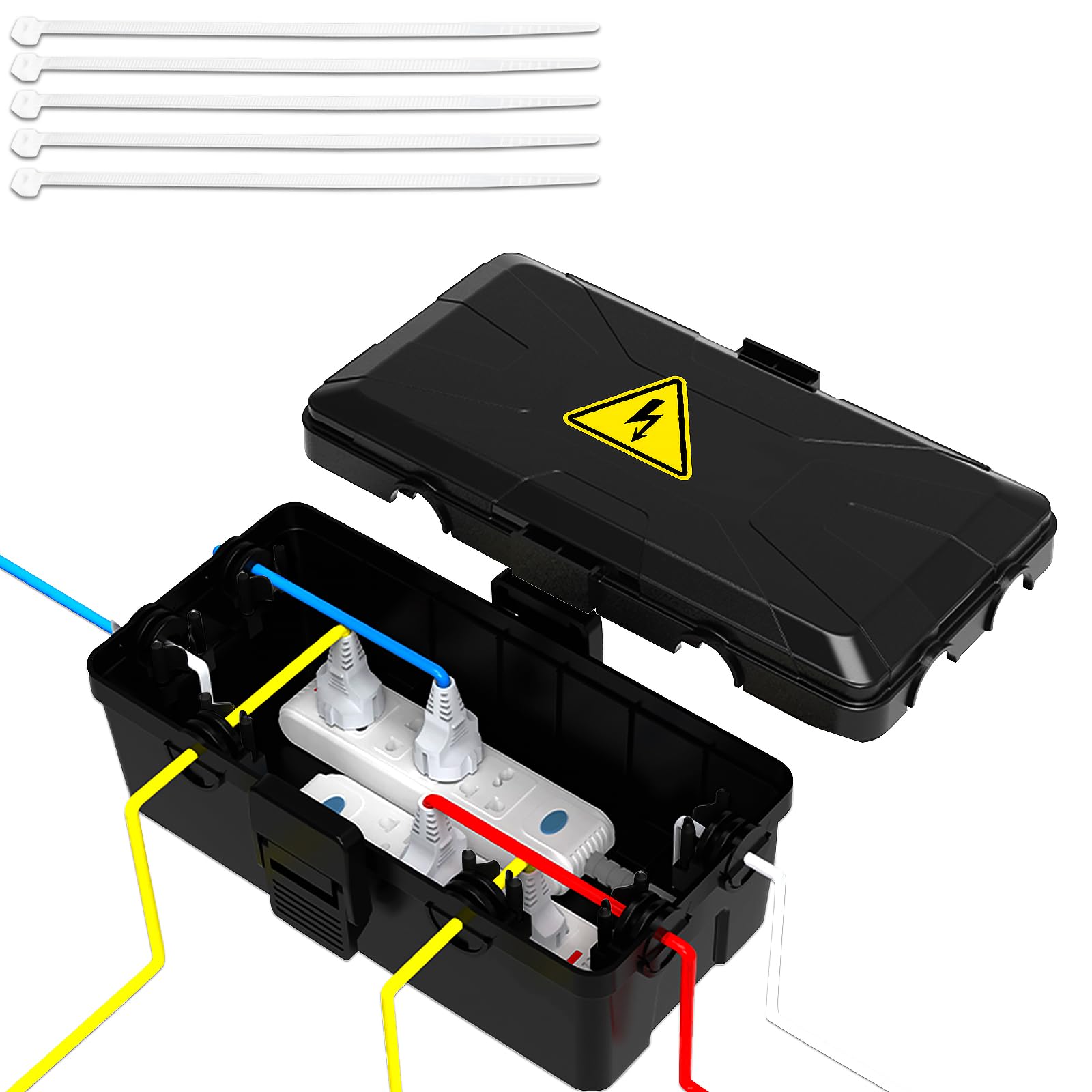 Waterproof Cable Junction Box | Outdoor Extension Cord Cover - 1pc Waterproof Cable - View #8