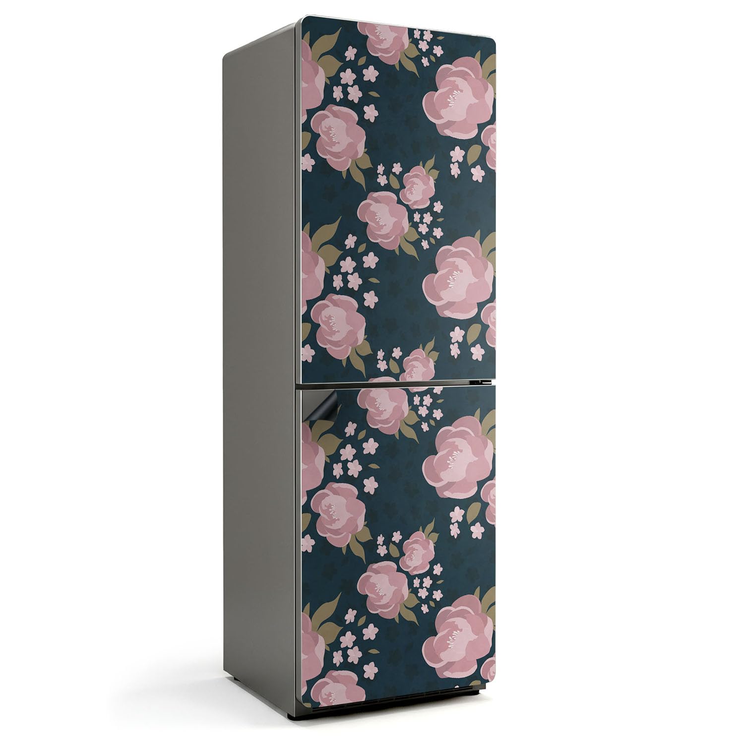 Tapis magnétique 60x190 cm floral simple pour rénovation de cuisine étanche