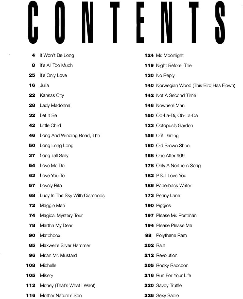 Amazon.com: The Complete: Beatles - Volume 2 | Piano/Vocal/Guitar
