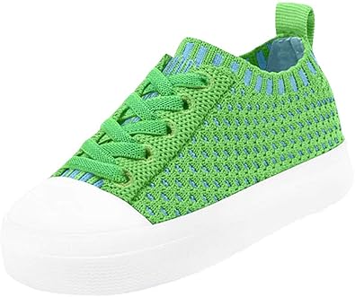green kids shoes