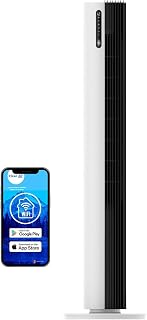 Clean Air Optima Ventilador de torre de lujo con ionizador CA-407W Smart