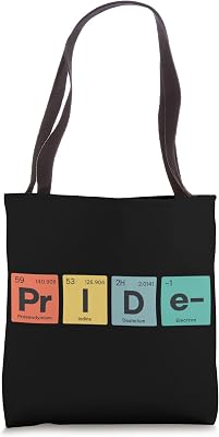 Gay Pride Science Periodic Table Tote Bag