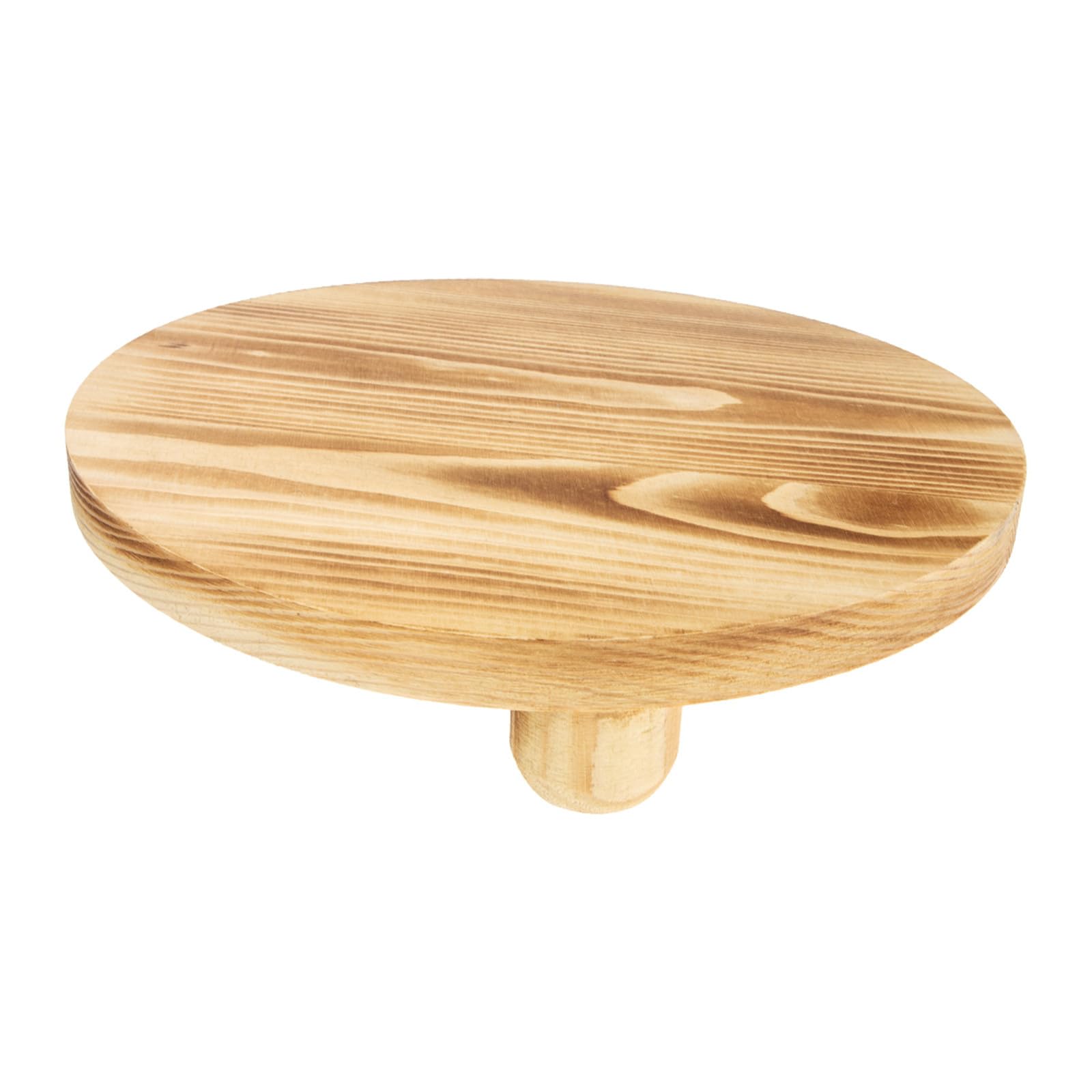 Toyvian Soporte para Macetas de Madera Maciza Pequeño, Base para Plantas Interior y Balcón, Soporte para Macetas de Jardín y Mesa, Expositor Decorativo Resistente y Funcional