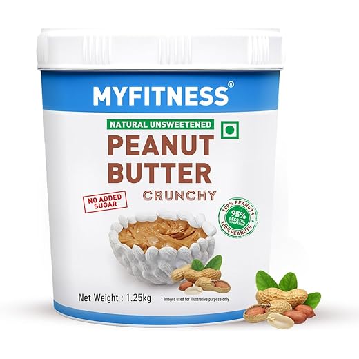 MYFITNESS All Natural Peanut Butter Crunchy 25kg
