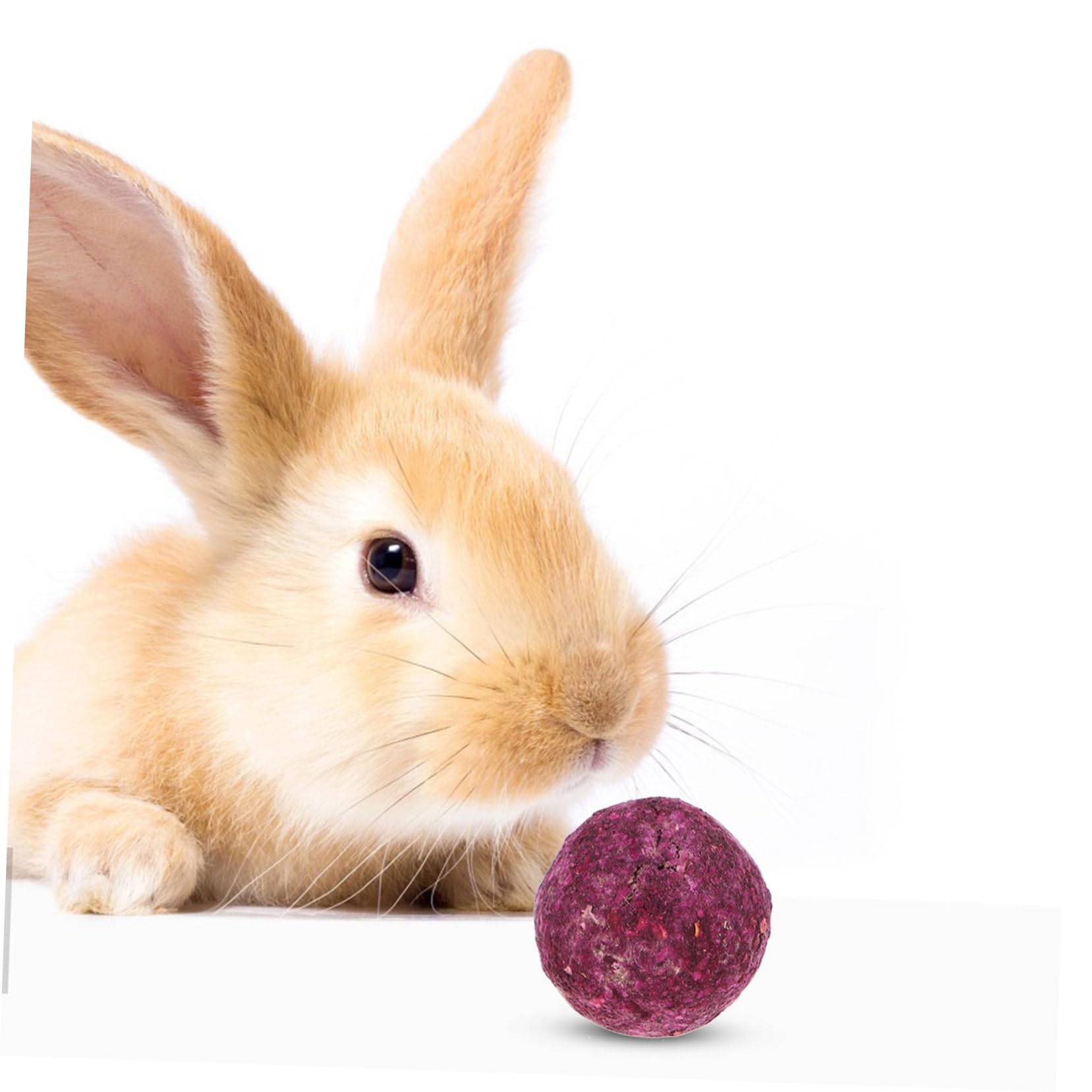 Toddmomy Boules à Mâcher Lot de 36 Aide Broyage des Dents en Plante Naturelle, Jouet à Mâcher et Accompagnement des Animaux pour Lapins et Hamsters pour Petits Animaux