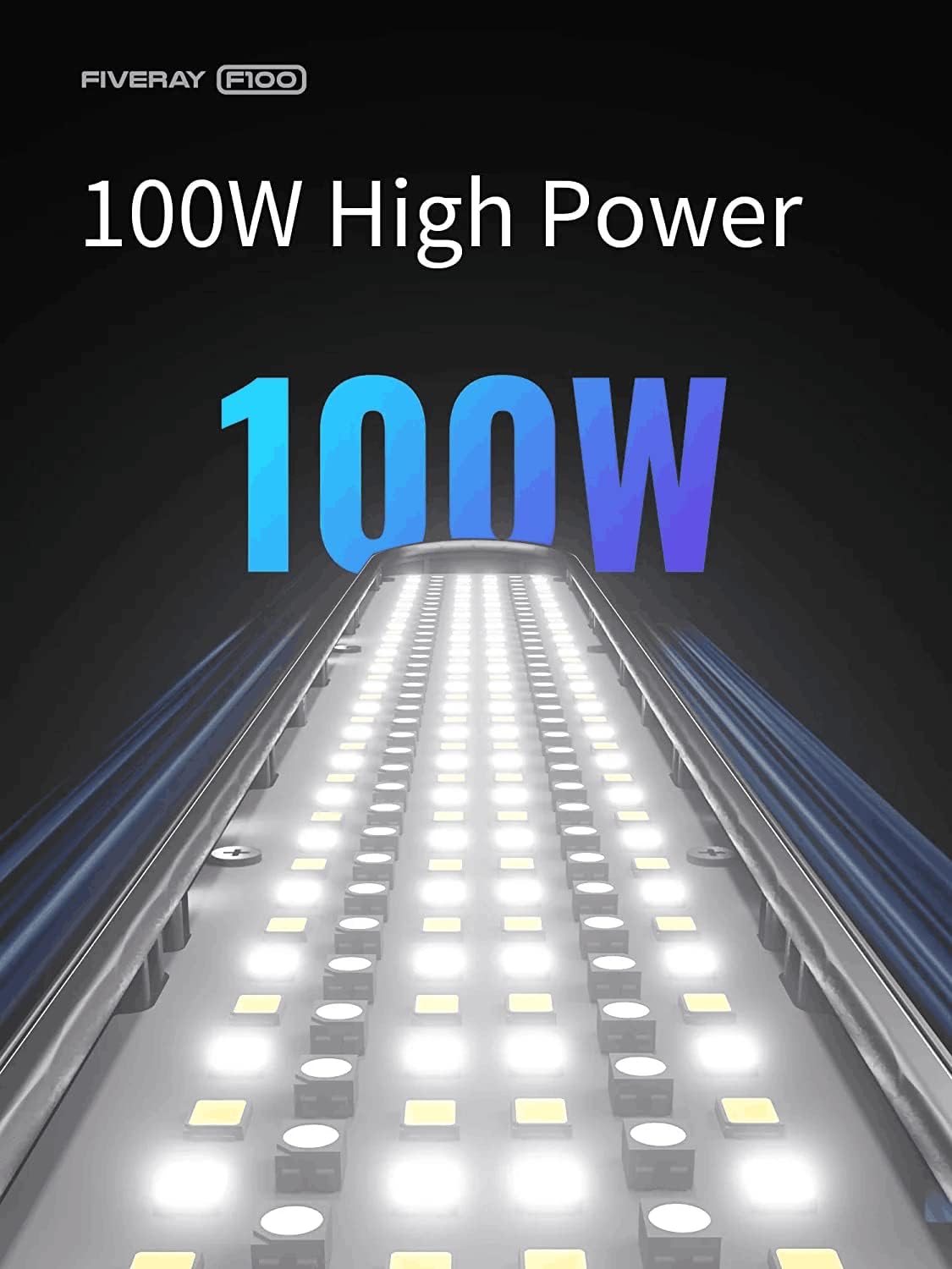 Zhiyun FIVERAY F100 100W RGB Handheld LED Video Light Wand Stick Photography Light 2700K~6200K Adjustable for Photographic Studio,Video Conferencing,Interview,Live Streaming,Vlogging,Close-up portrait