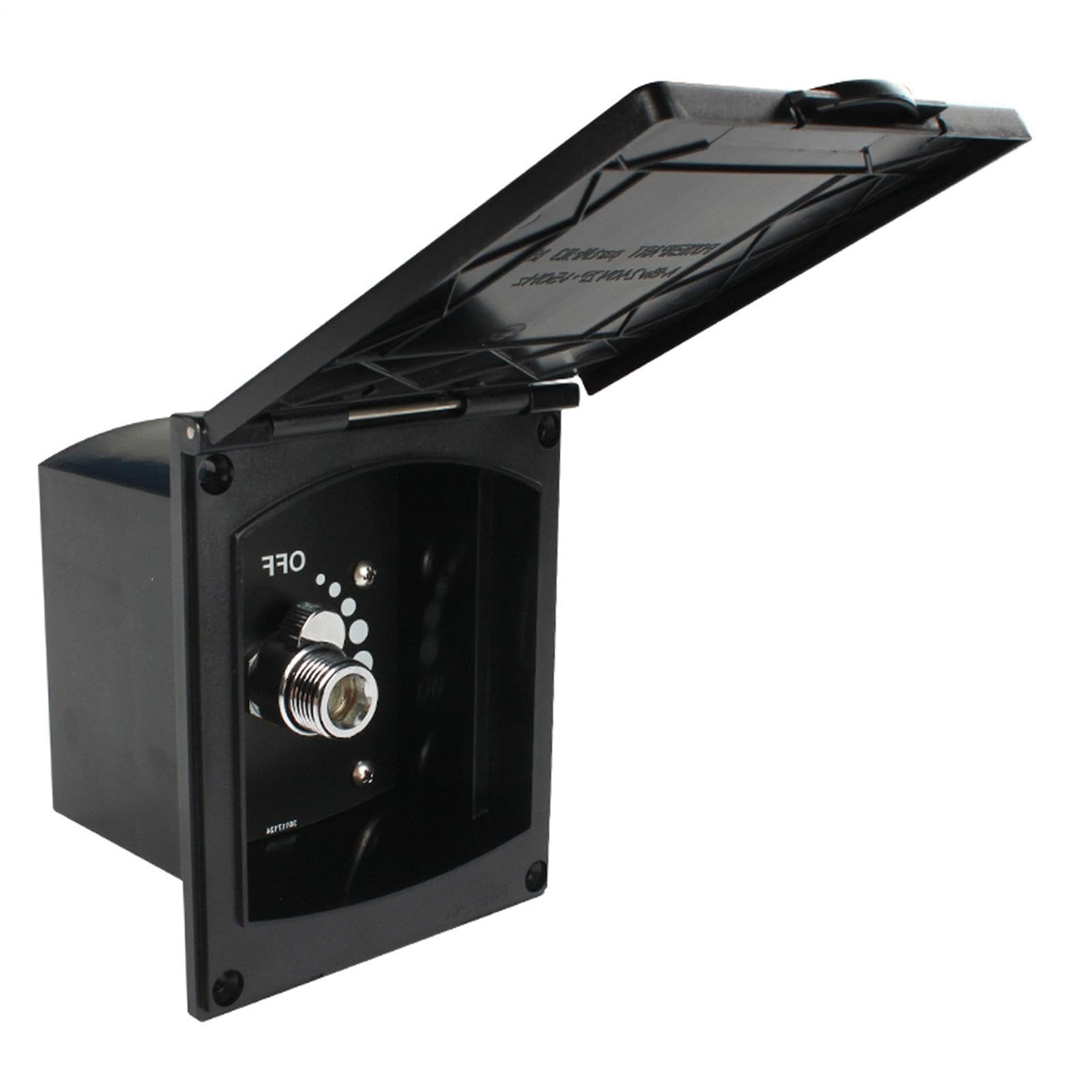 Kit de cabina de ducha exterior para autocaravanas, accesorios de de ducha ajustable al aire libre, manguera de grifo con pomo, para autocaravanas, caravanas, autocaravanas