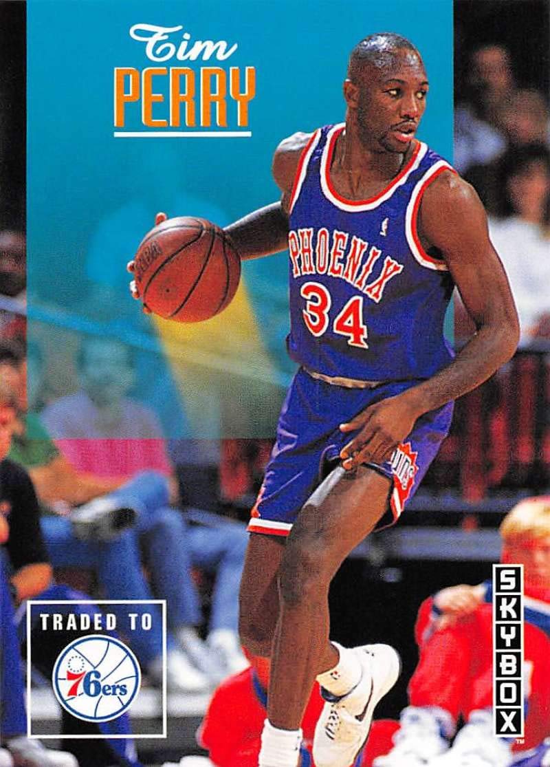 Amazon.com: 1992-93 SkyBox #196 Tim Perry NM-MT Philadelphia 76ers