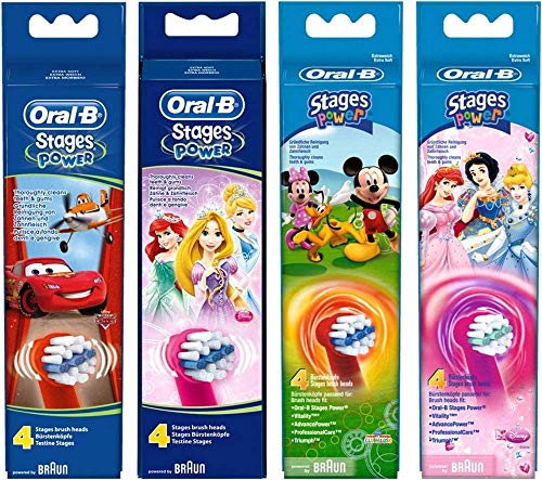 Oral-B Stages Power Kids 4er-Pack